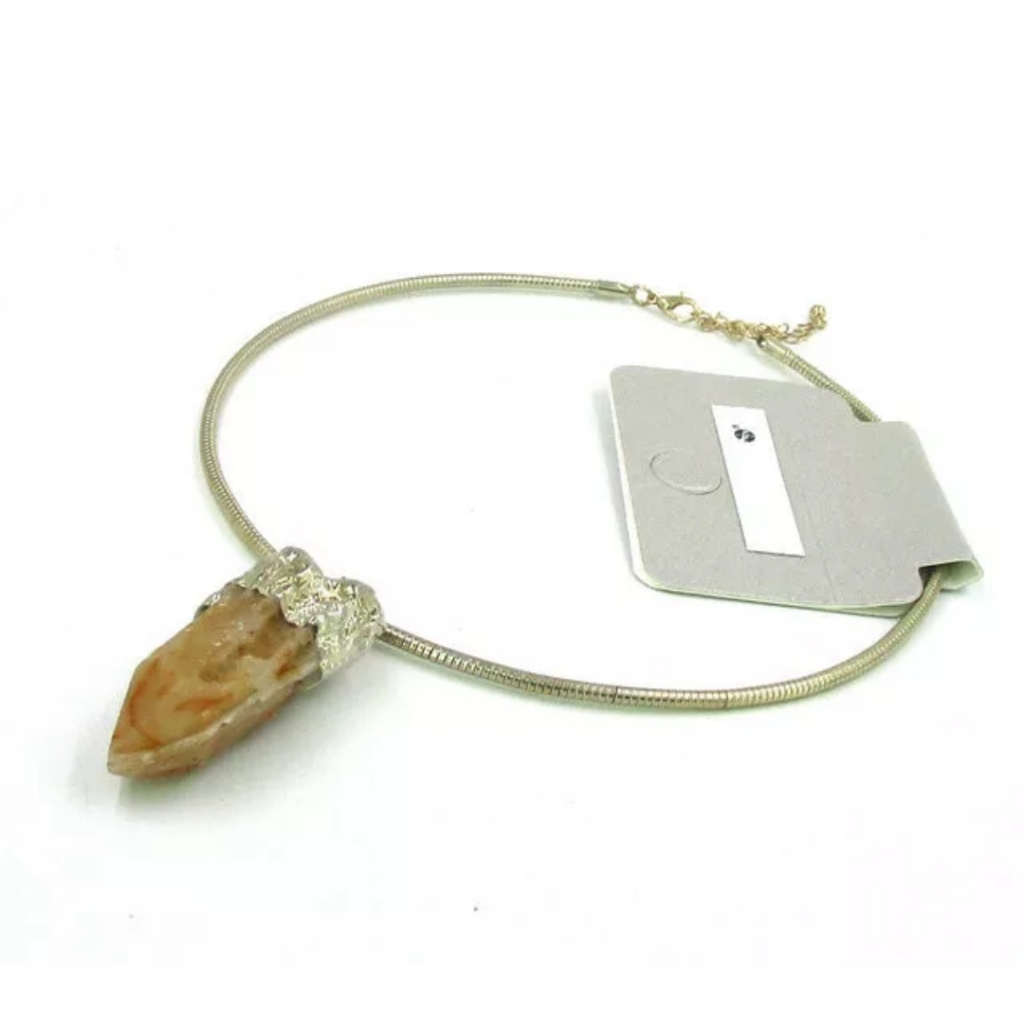 New Next Unique Gemstone Chocker Necklace.